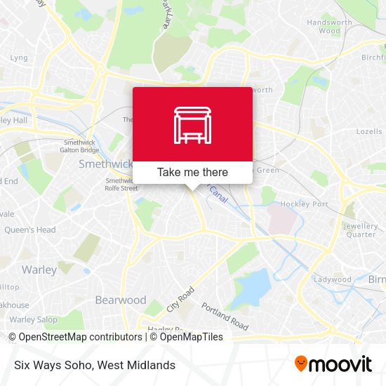 Six Ways Soho map