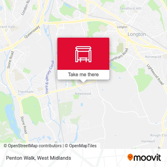 Penton Walk map