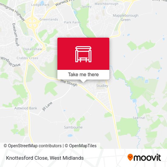 Knottesford Close map