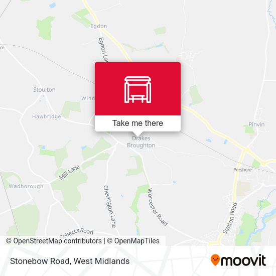 Stonebow Road map