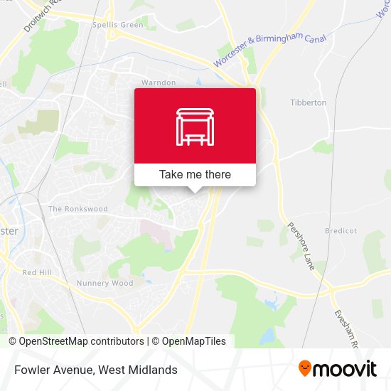 Fowler Avenue map