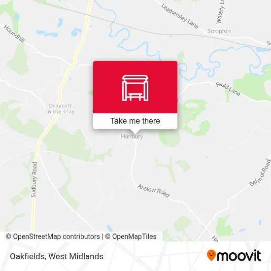 Oakfields map