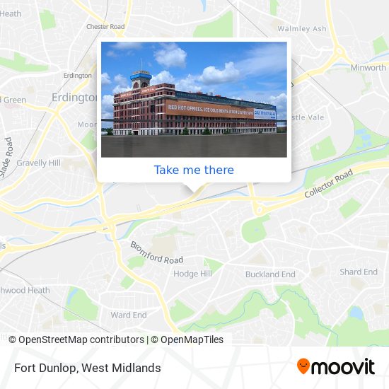 Fort Dunlop map