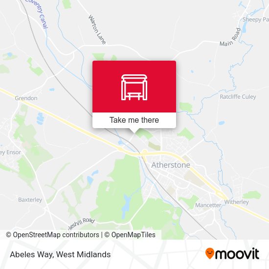 Abeles Way map