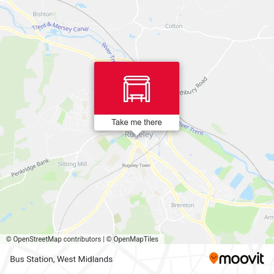 Bus Station map