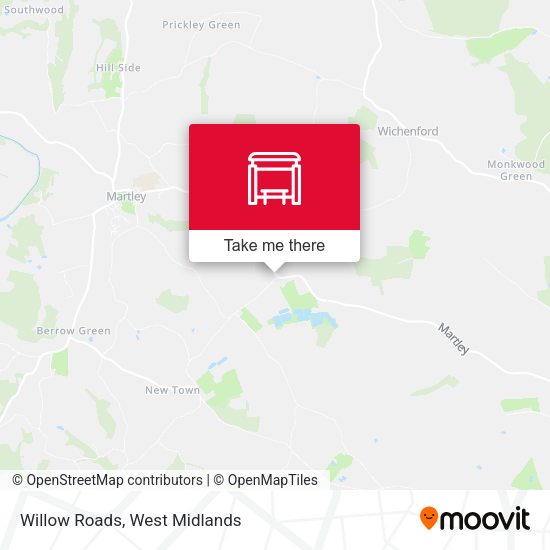 Willow Roads map