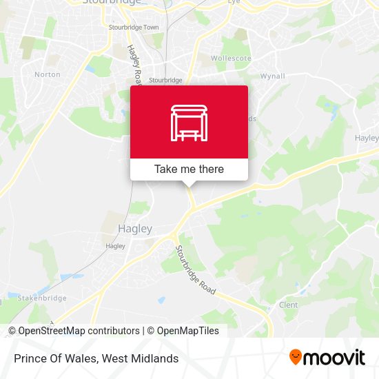 Prince Of Wales map