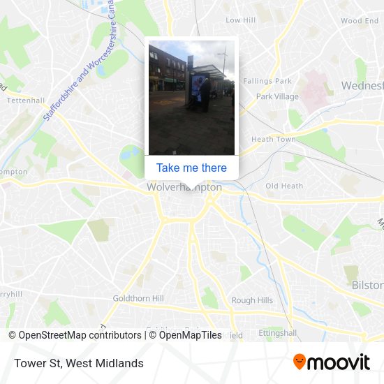 Tower St map