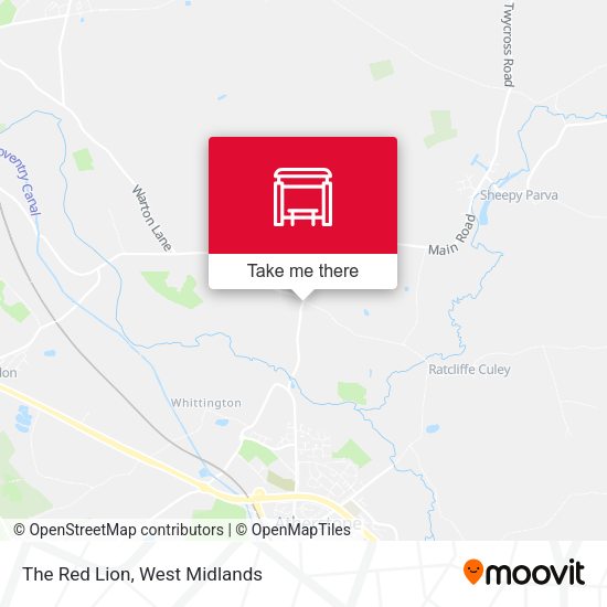 The Red Lion map