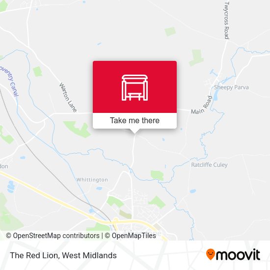 The Red Lion map