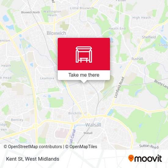 Kent St map