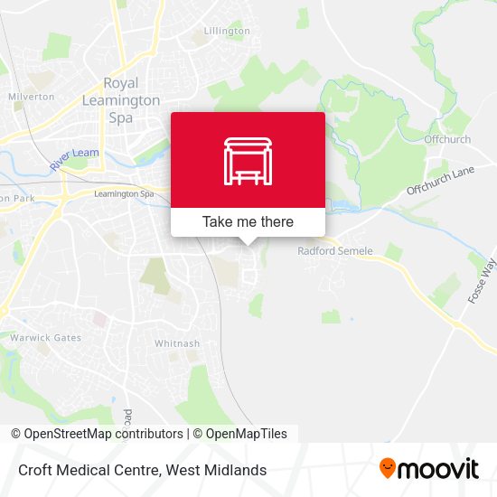 Croft Medical Centre map
