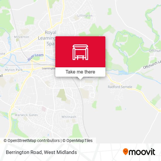 Berrington Road map