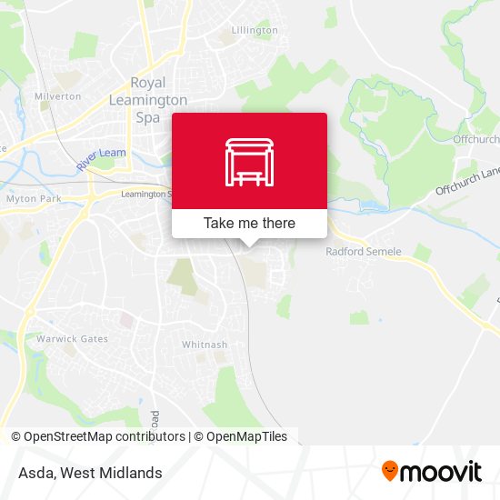 Asda map