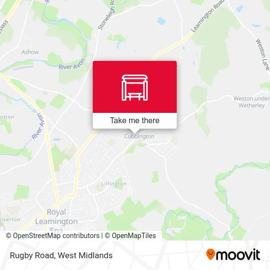 Rugby Road map