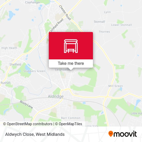 Aldwych Close map