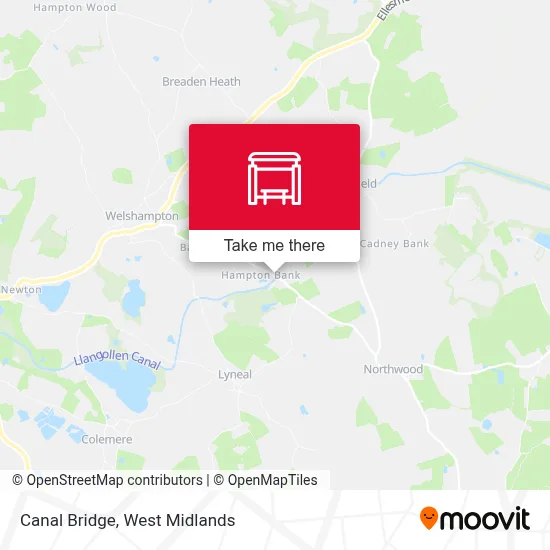 Canal Bridge map