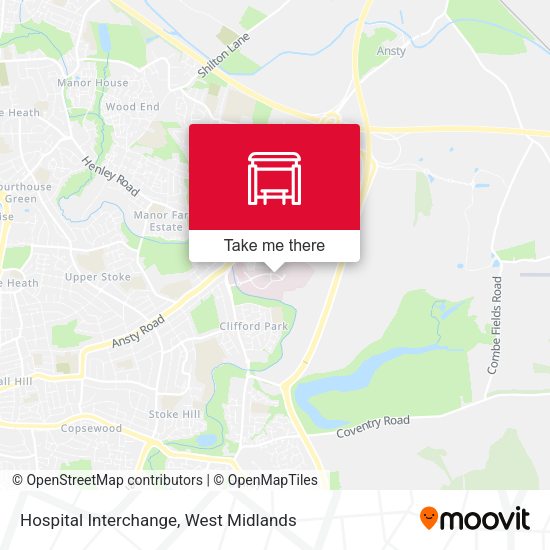 Hospital Interchange map