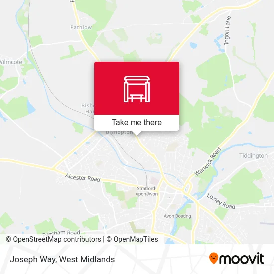 Joseph Way map