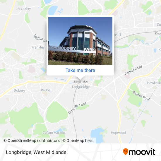 Longbridge map