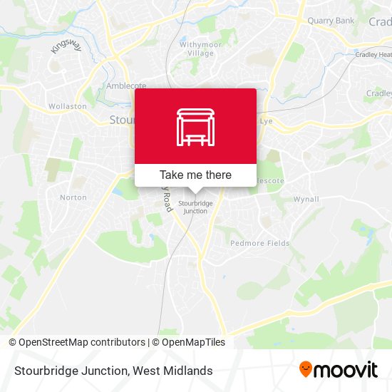 Stourbridge Junction map