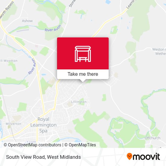 South View Road map