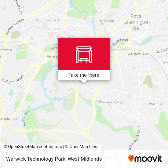 Warwick Technology Park map