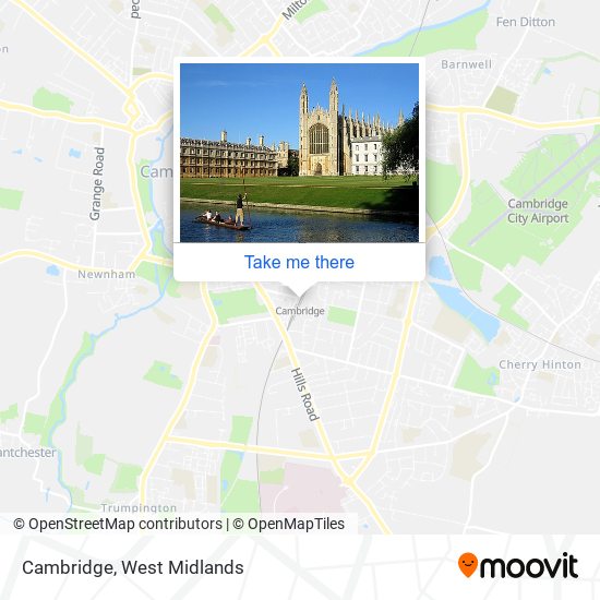 Cambridge map