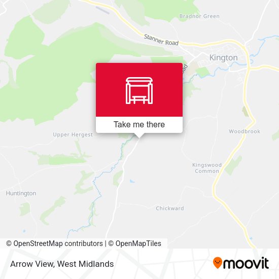 Arrow View map