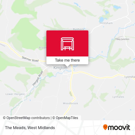 The Meads map