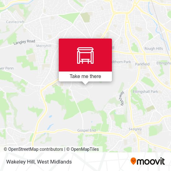 Wakeley Hill map