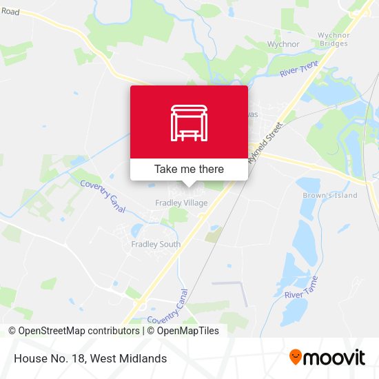 House No. 18 map