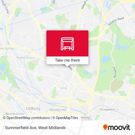 Summerfield Ave map
