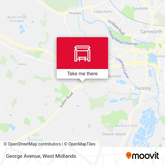 George Avenue map