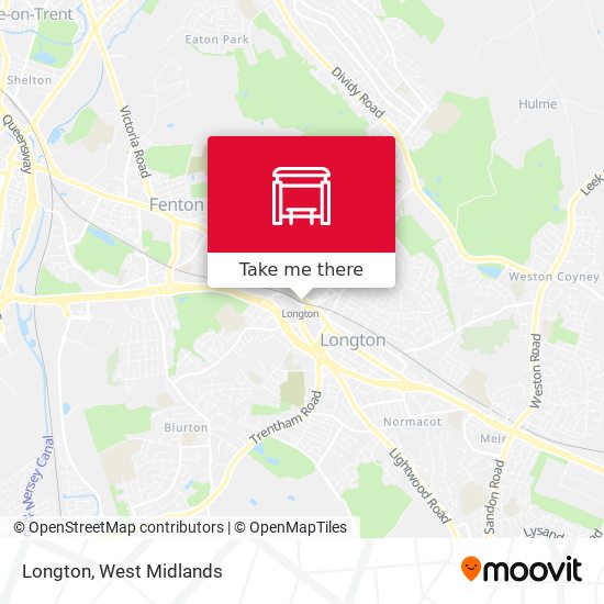 Longton map