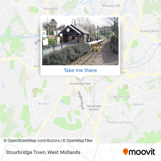 Stourbridge Town map