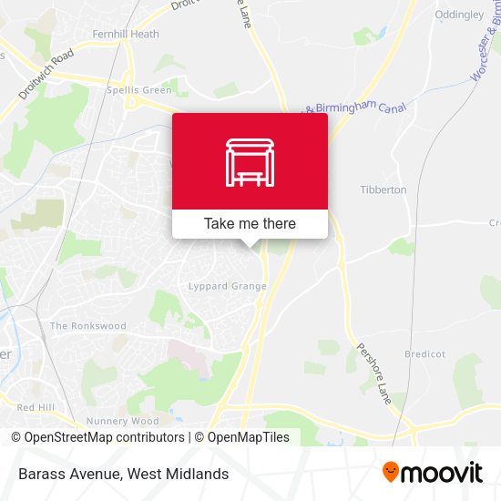 Barass Avenue map