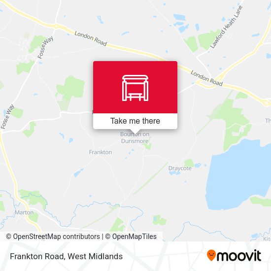 Frankton Road map