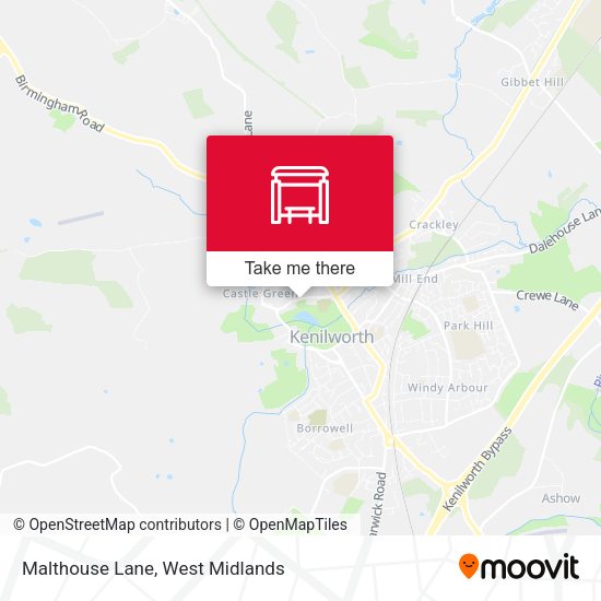 Malthouse Lane map