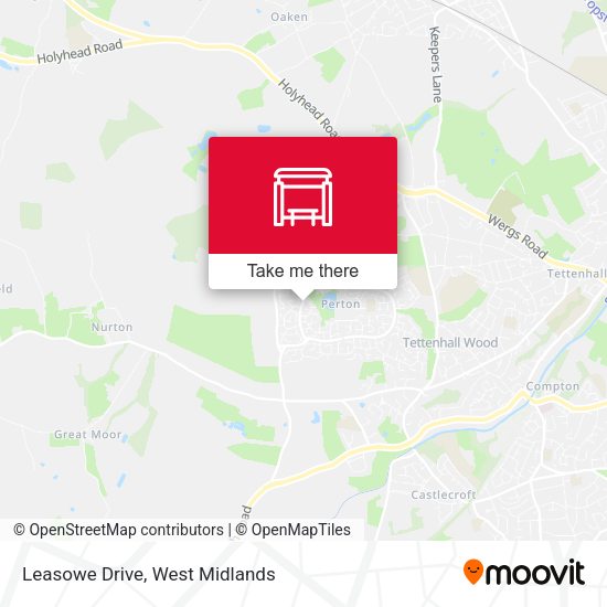 Leasowe Drive map