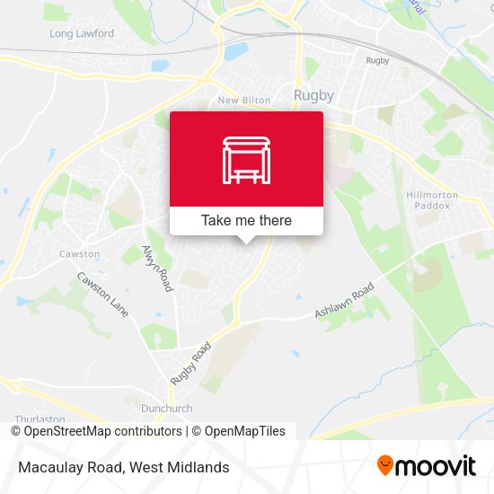 Macaulay Road map