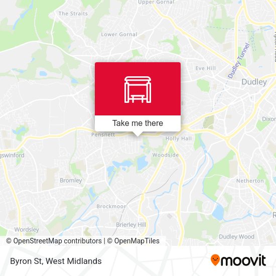 Byron St map
