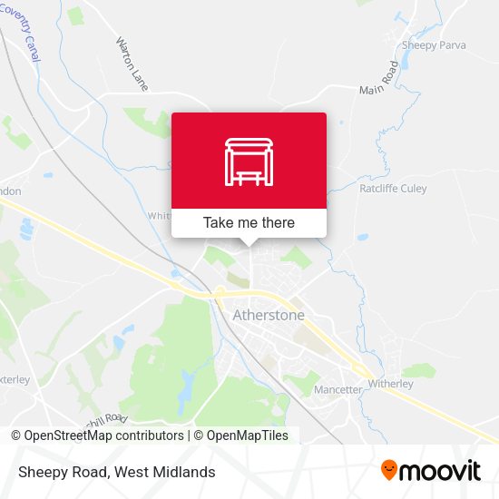 Sheepy Road map