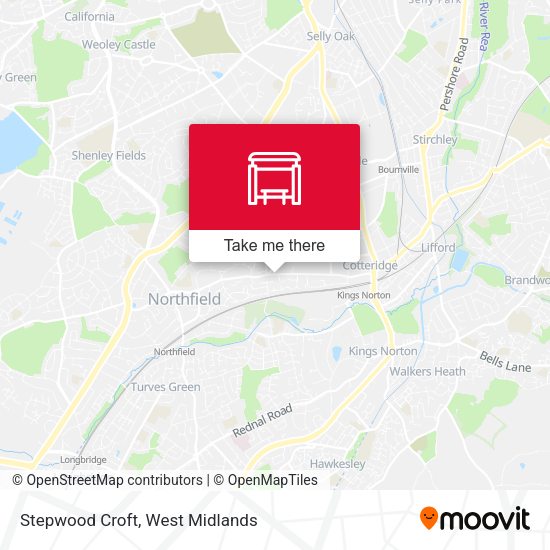 Stepwood Croft map