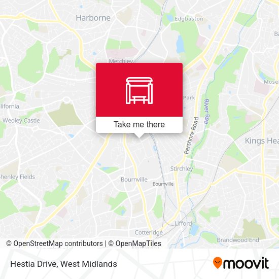 Hestia Drive map