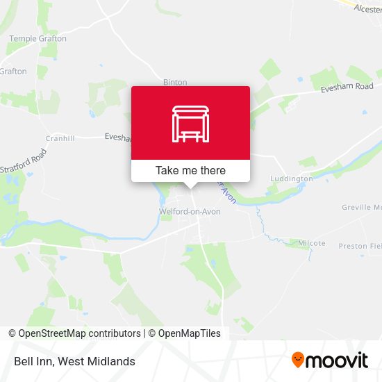 Bell Inn map