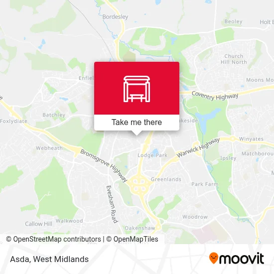 Asda map