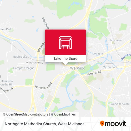 Northgate Methodist Church map