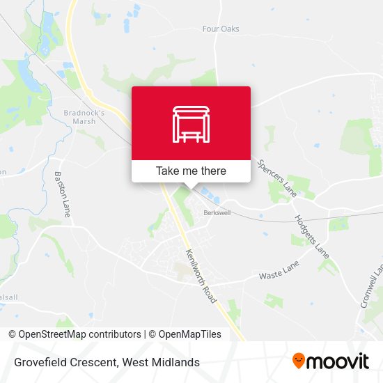 Grovefield Crescent map