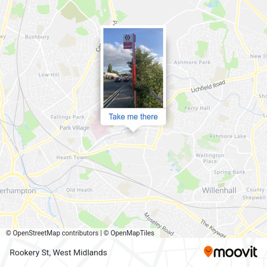 Rookery St map